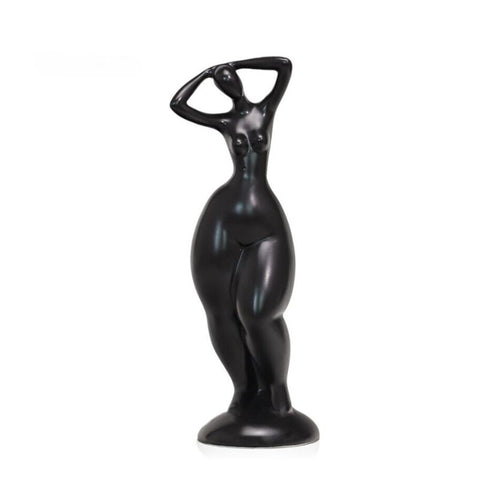 Runde Frauenstatuette