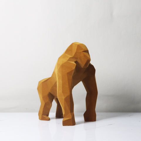 Origami-Gorilla-Statue 29 cm