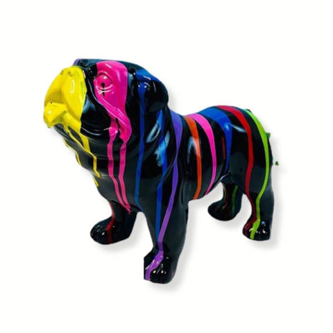Hundestatue<br> Englische Bulldogge 21 cm