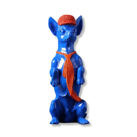Hundestatue<br> Chihuahua-Skulptur