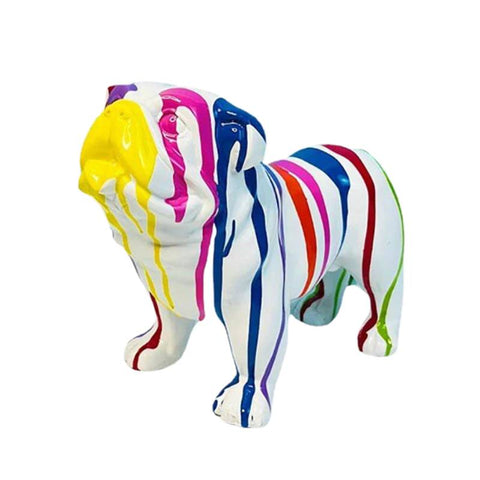 Hundestatue<br> Englische Bulldogge 21 cm