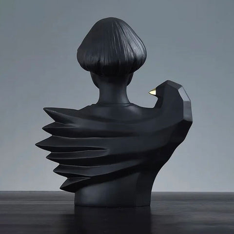 Frauenstatue<br> Zeitgenössisch 31 bis 41 cm