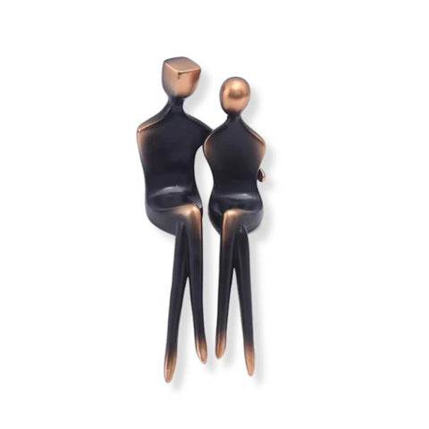 Paarstatuette<br> Moderne 23 cm