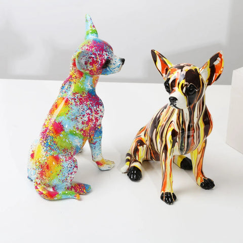 statuette shihuahua