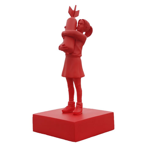 Zeitgenössische Skulptur<br> Bomb Love Banksy-Statue