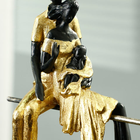 Moderne Paarskulptur
