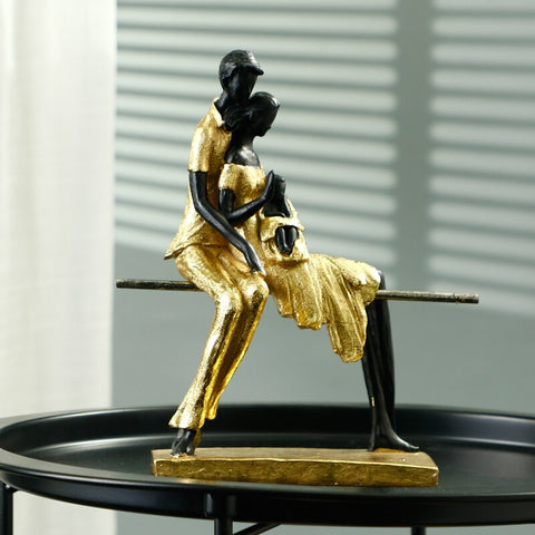 Moderne Paarskulptur