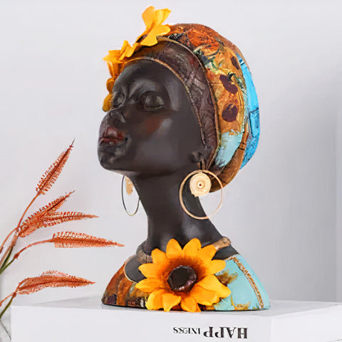 statut buste africaine