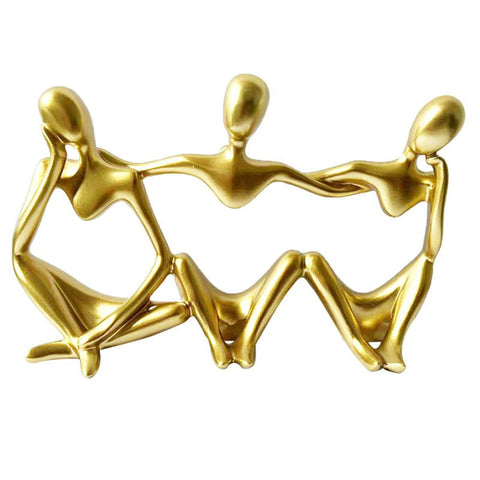 Zeitgenössische Skulptur<br> Denker-Dreier