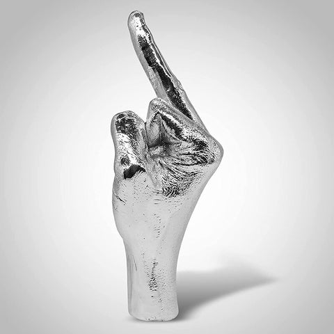 Zeitgenössische Skulptur<br> Mittelfinger-Statue
