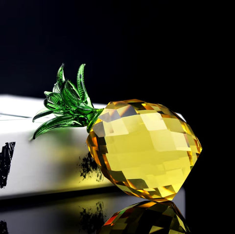 Ananas-Statuette aus Glas 3 cm