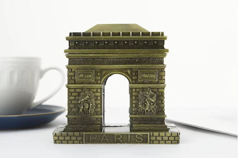 Arc de Triomphe-Statue aus Metall 8 cm