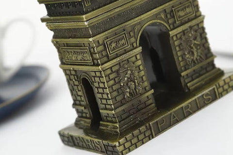 Arc de Triomphe-Statue aus Metall 8 cm