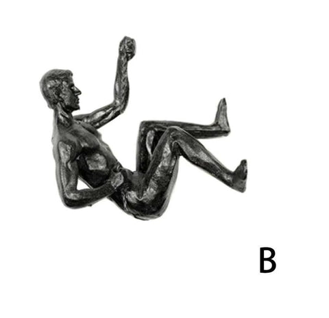 Statuette Athlet Klettern