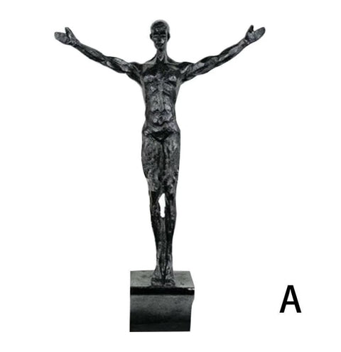 Statuette Athlet Klettern