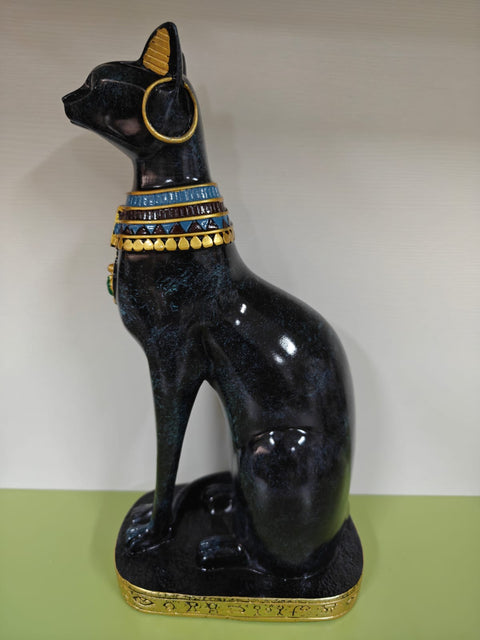 Ägyptische Katzenstatue<br> Bastet Deluxe