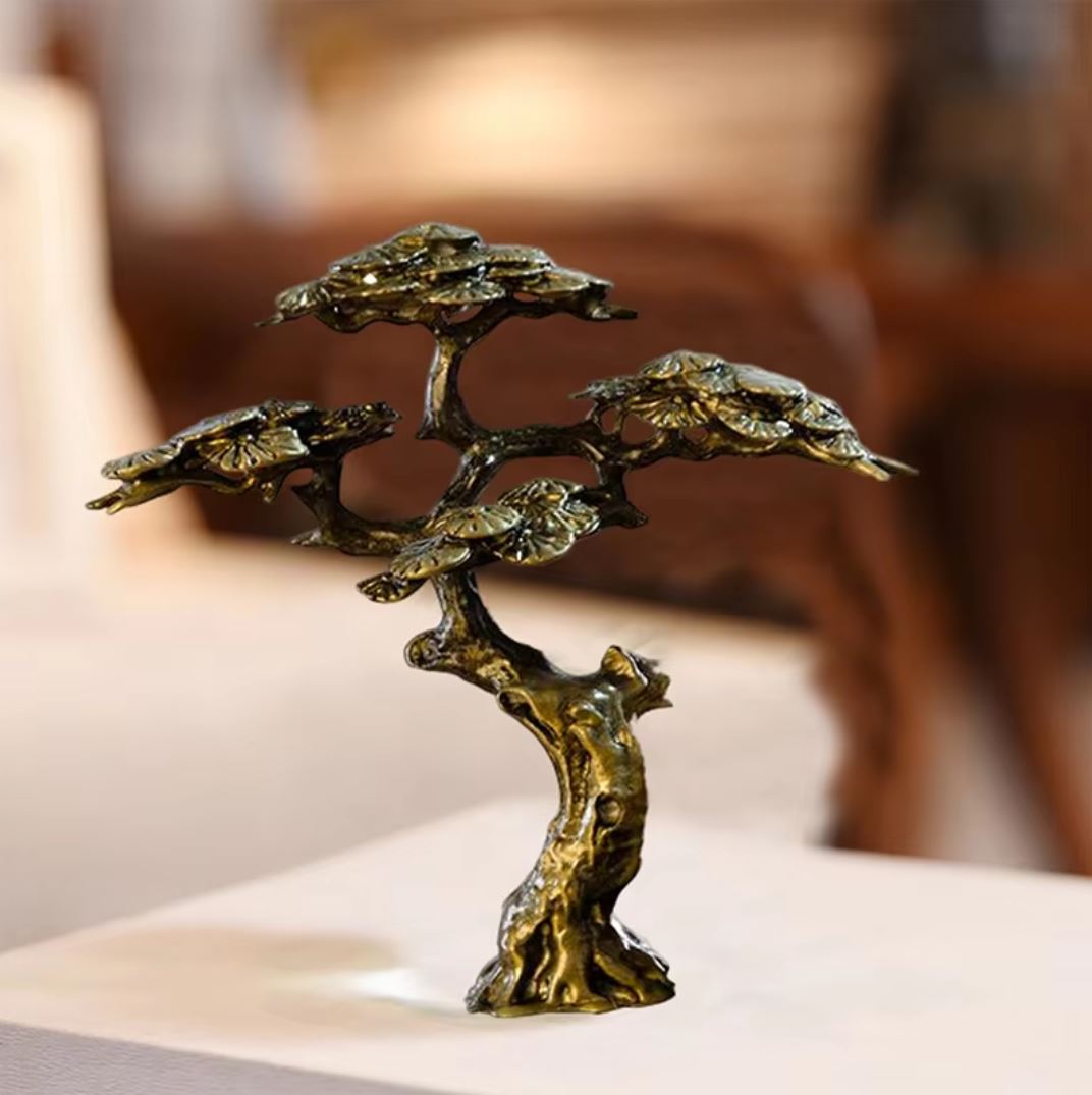 Bonsai-Metallstatue 10 cm– Omega Statue