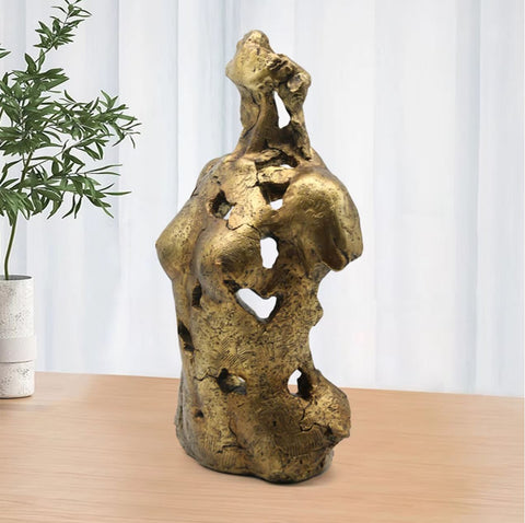 Weibliche Büste aus Kunstharz, 27 cm