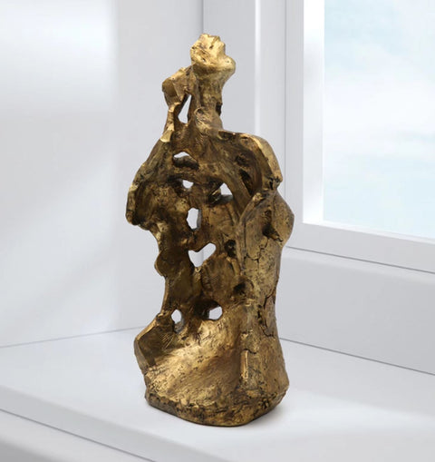 Weibliche Büste aus Kunstharz, 27 cm