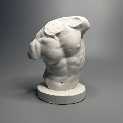 Statue Büste Torso Mann 13 cm