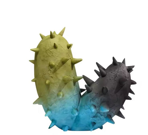 Skulptur Cactus Design aus Kunstharz 36 cm