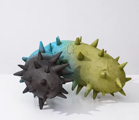 Skulptur Cactus Design aus Kunstharz 36 cm