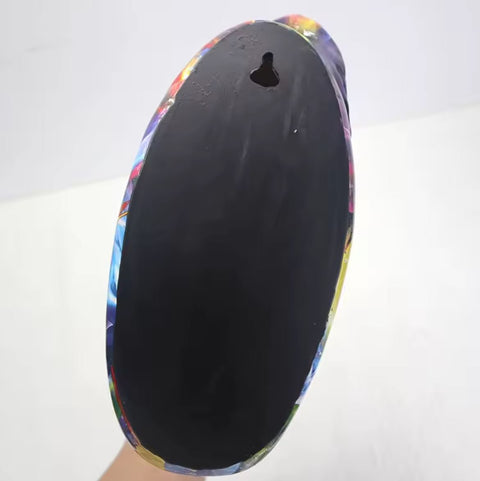 Wandskulptur Pferdekopf Pop Art 28 cm