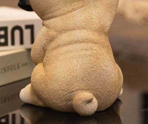 Tablett Hundestatue 22 cm