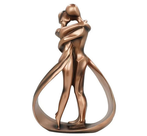 Leidenschaftliches Paarstatue 25 cm