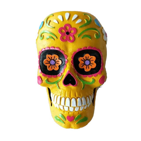 Gelber mexikanischer Totenkopf 12 cm