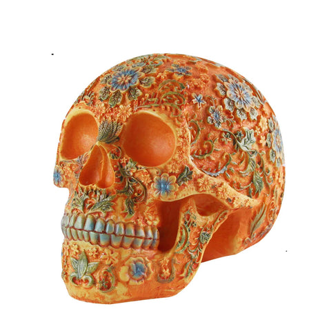 Oranger mexikanischer Totenkopf 15 cm