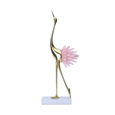 Vogelskulptur<br> Metall