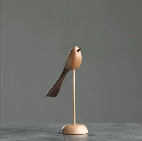 Holzvogel nordisches Design 24 cm