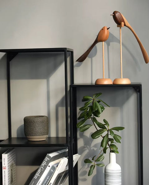 Holzvogel nordisches Design 24 cm