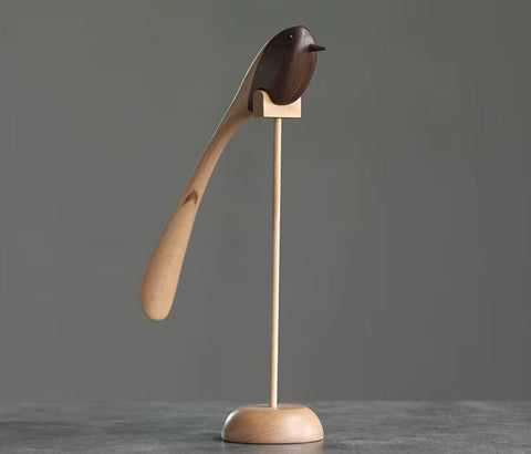 Holzvogel nordisches Design 24 cm