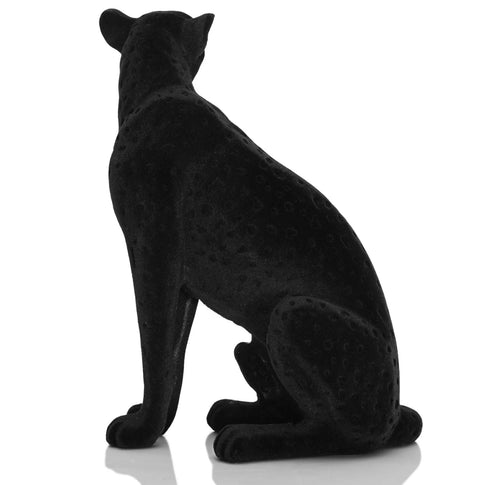 Realistische Black Panther Statue 27 cm