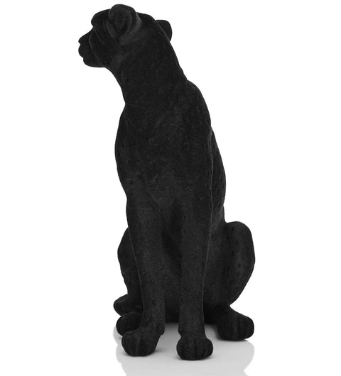 Realistische Black Panther Statue 27 cm