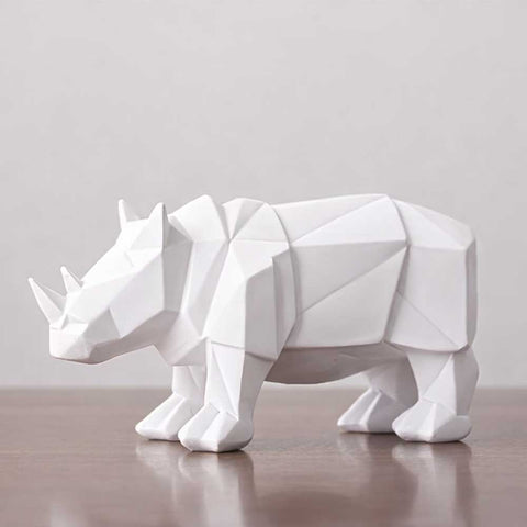 Nashorn-Statue<br> Origami