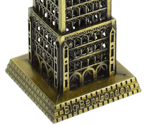 Big Ben Metallstatue 18 cm