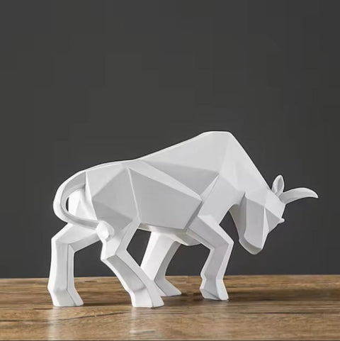 Origami-Stierstatue 19 cm