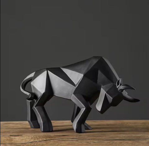 Origami-Stierstatue 19 cm