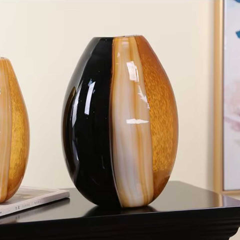 Designer-Glasvase, 33 cm