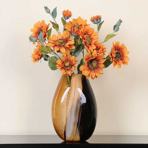 Designer-Glasvase, 33 cm