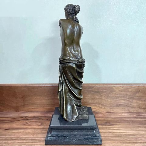 Statue Venus von Milo aus Bronze 34 cm
