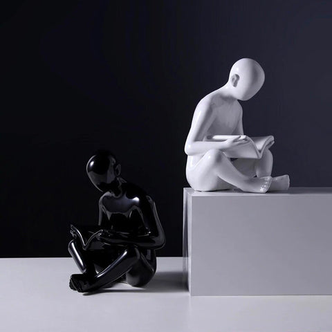 Moderne Skulptur<br> Designer-Buchstütze