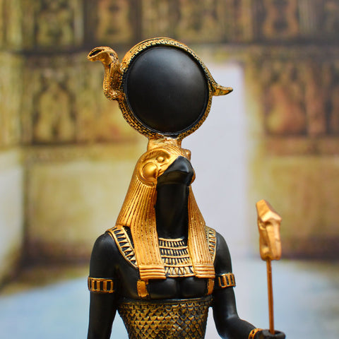 Ägyptische Dekostatue<br> Gott Ra