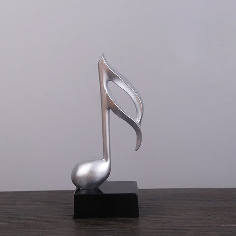 Zeitgenössische Skulptur<br> Musiknoten-Design