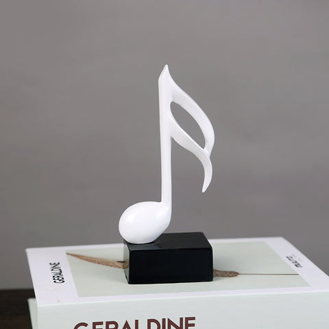 Zeitgenössische Skulptur<br> Musiknoten-Design