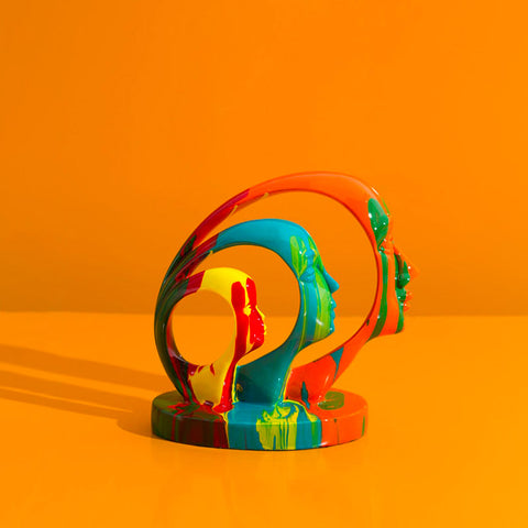 Zeitgenössische Skulptur<br> Farbe des Statuendesigns