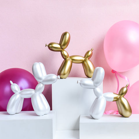 Ballonstatue „Welpe“.